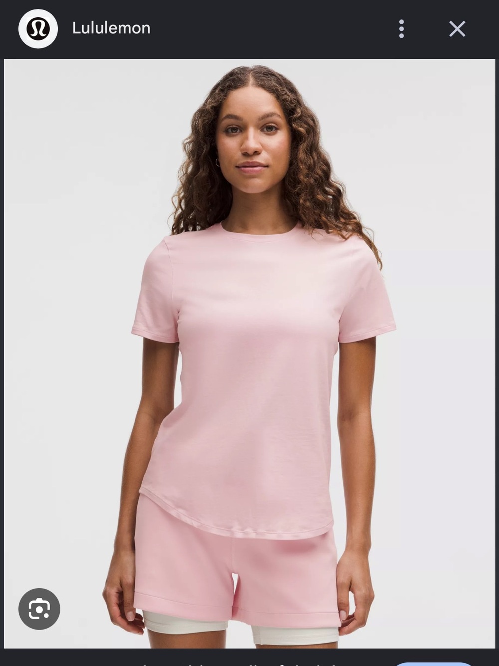lululemon athletica Love Crew Tee - Pink